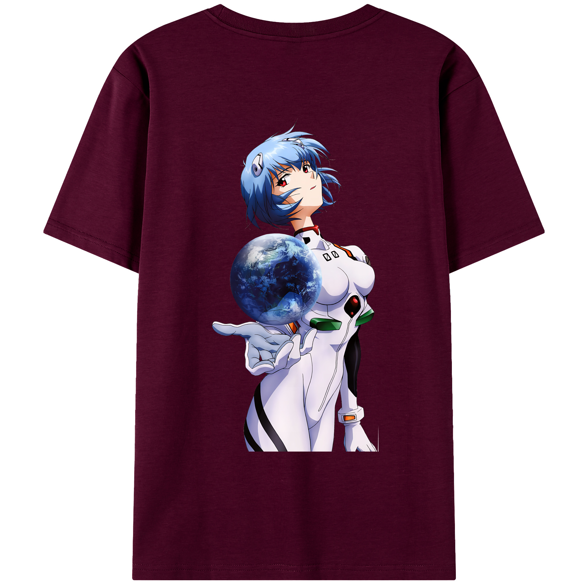 （画像用） EVA 新世紀エヴァンゲリオン レディース半袖Tシャツ(バックプリント)